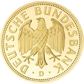 1 Deutsche Mark in Gold