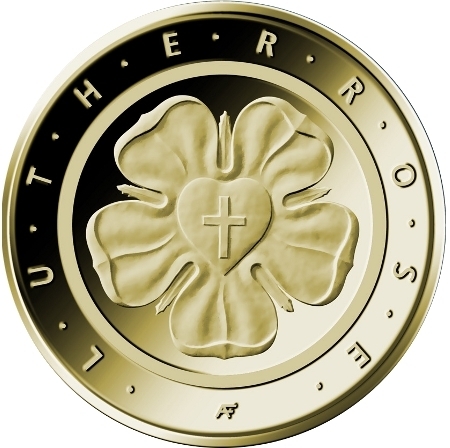 1/4 Oz Gold, 50 € Lutherrose 2017